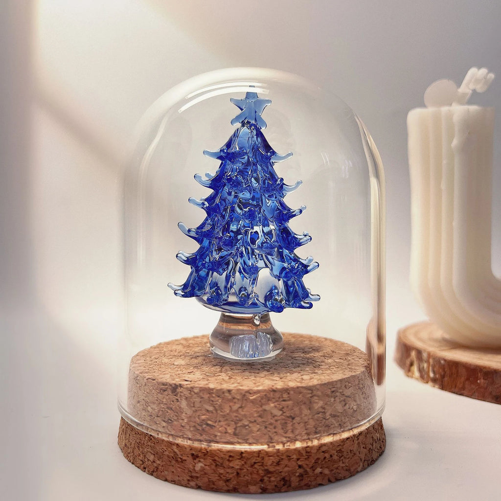 Glass Cloche Display Dome with Wooden Base Elegant Tabletop Decor for Home Weddings Events Perfect for Flowers Collectibles Cent