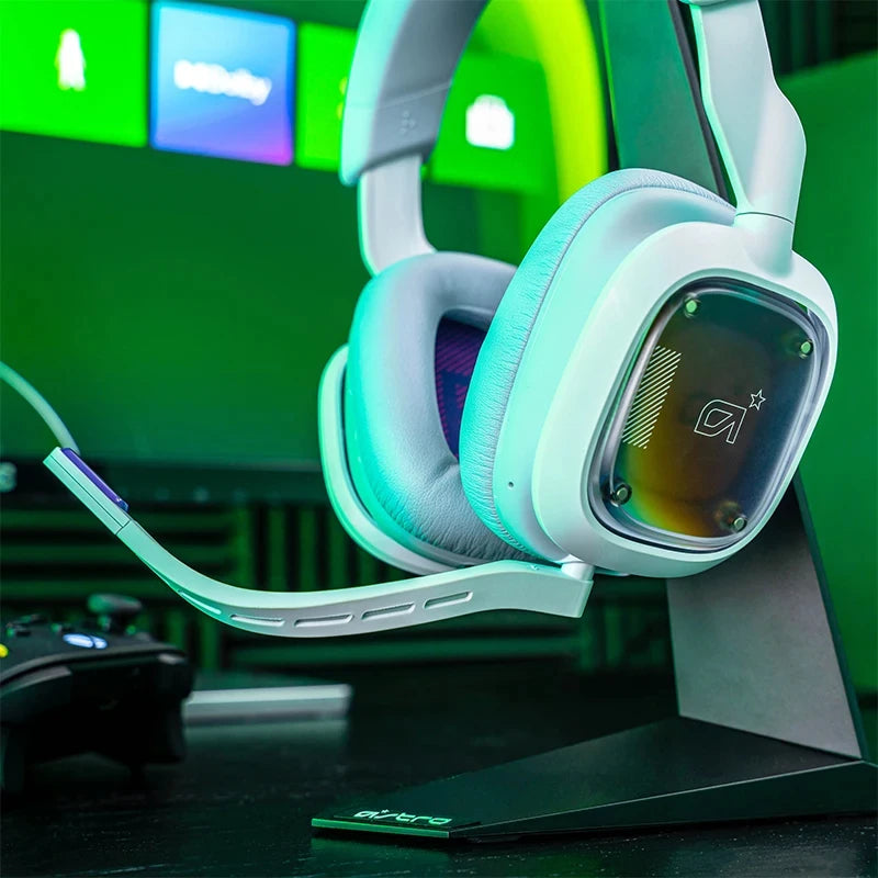 Chromacart Premium Logitech G Astro A30 Wireless Gaming Headset LIGHTSPEED for Bluetooth Detachable Mic Dynamic for Clear Compatible PS5 Ninten