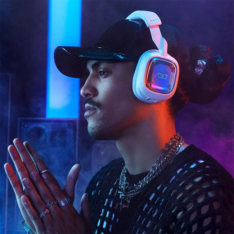 Chromacart Premium Logitech G Astro A30 Wireless Gaming Headset LIGHTSPEED for Bluetooth Detachable Mic Dynamic for Clear Compatible PS5 Ninten