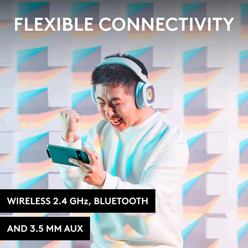 Chromacart Premium Logitech G Astro A30 Wireless Gaming Headset LIGHTSPEED for Bluetooth Detachable Mic Dynamic for Clear Compatible PS5 Ninten