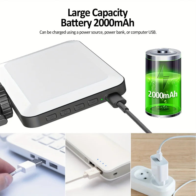 Chromacart Rechargeable selfie light, mobile phone clip fill light, laptop and tablet portable light, for live video conference, Zoom Call™