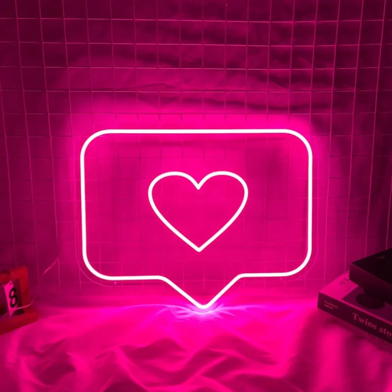 LED Neon Sign USB Powered Neon Signs Night Light 3D Wall Art & Game Room Bedroom Living Room Decor Lamp Signs Dropshipping