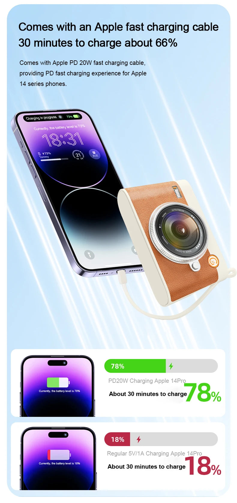 Chromacart FusionWatch 3-in-1 Smartwatch Power Bank & Bluetooth Speaker (10,000mAh)