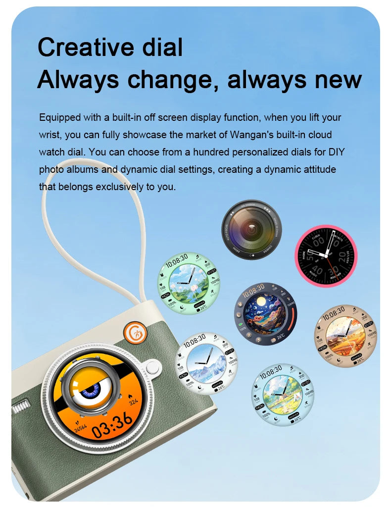 Chromacart FusionWatch 3-in-1 Smartwatch Power Bank & Bluetooth Speaker (10,000mAh)