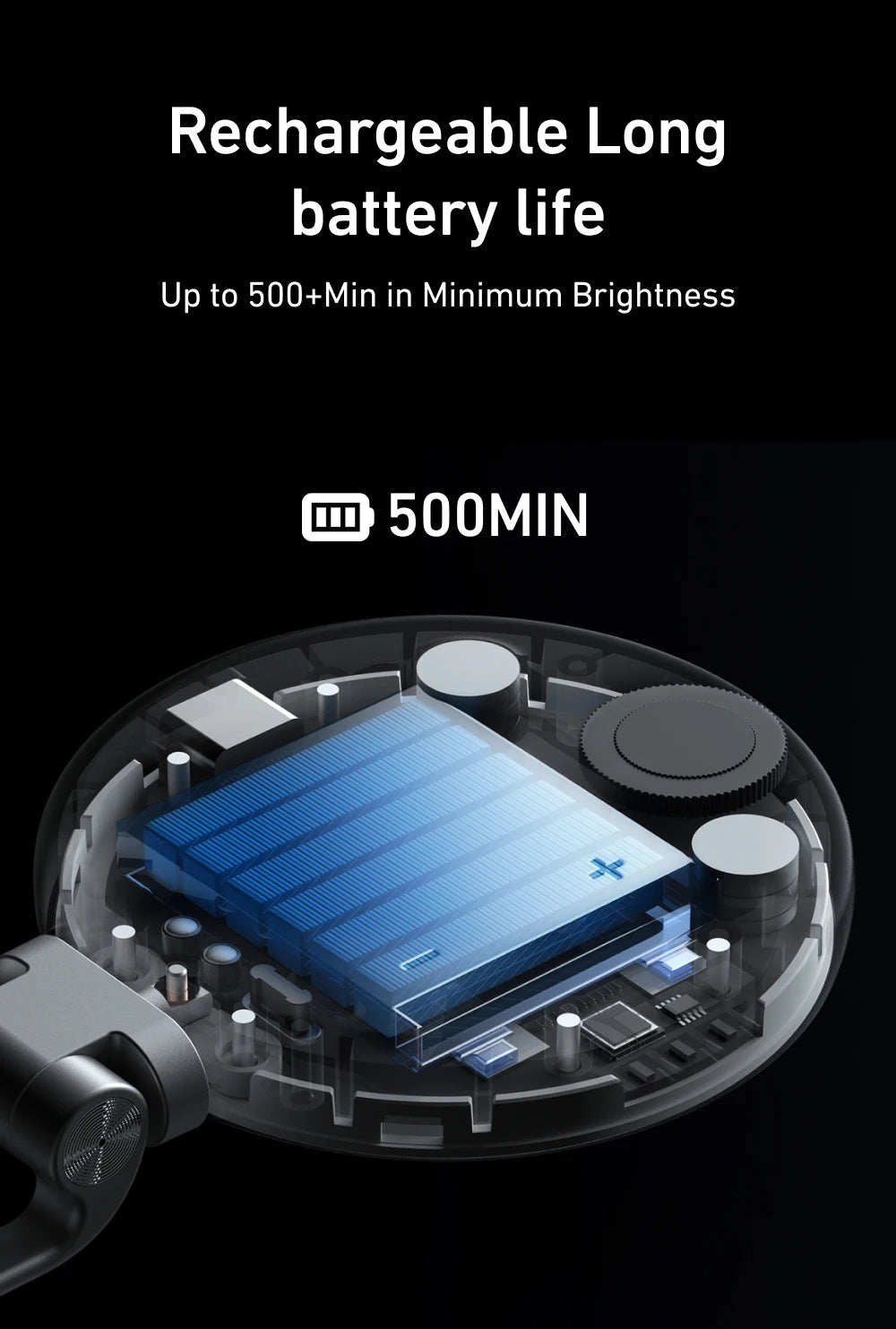 Chromacart Premium TELESIN Smartphone Magnetic Fill Light Mini Selfie Light 3 Modes Adjustable Brightness for Iphone XIAOMI HUAWEI SAMSUNG Phone