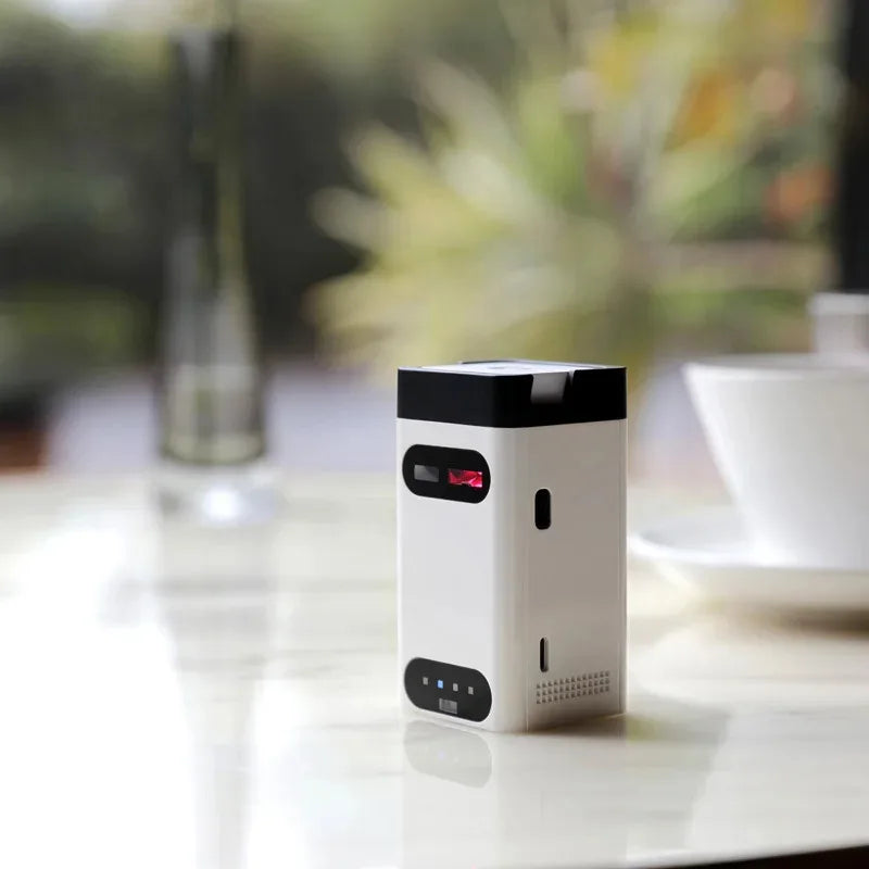 Chromacart Premium Bluetooth Wireless Laser Projection Virtual Keyboard As Phone Holder Can Power Phone Touch Air Typing Keyboard For Android IOS