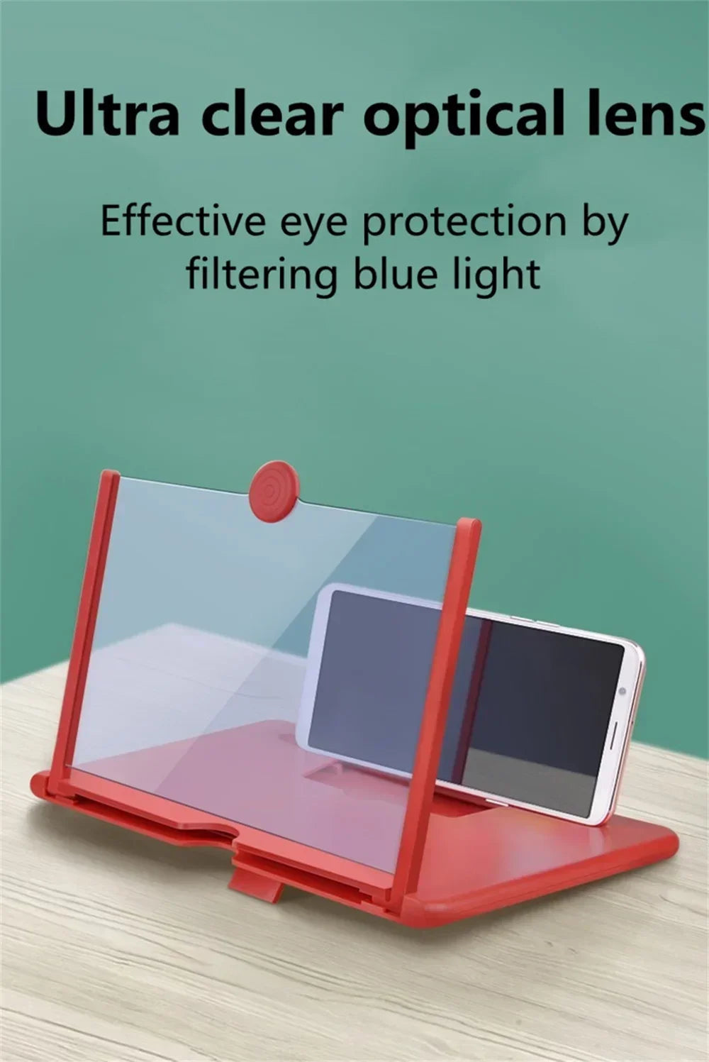 Chromacart Premium 12/10 inch Multi Functional Amplifier Mobile Phone Screen Amplifier HD Screen Magnifying Glass Anti Blue Light Eye Protection