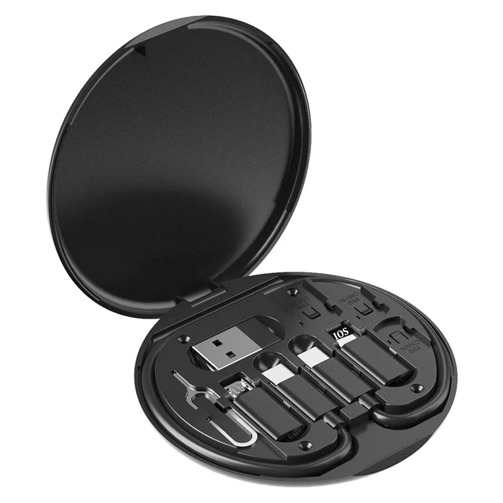 Chromacart Multi USB Type C to C 60W Charging Adapter Cable Kit USB C to Lighting Conversion Set USB A & Type C to Micro/Type C/Lighting™