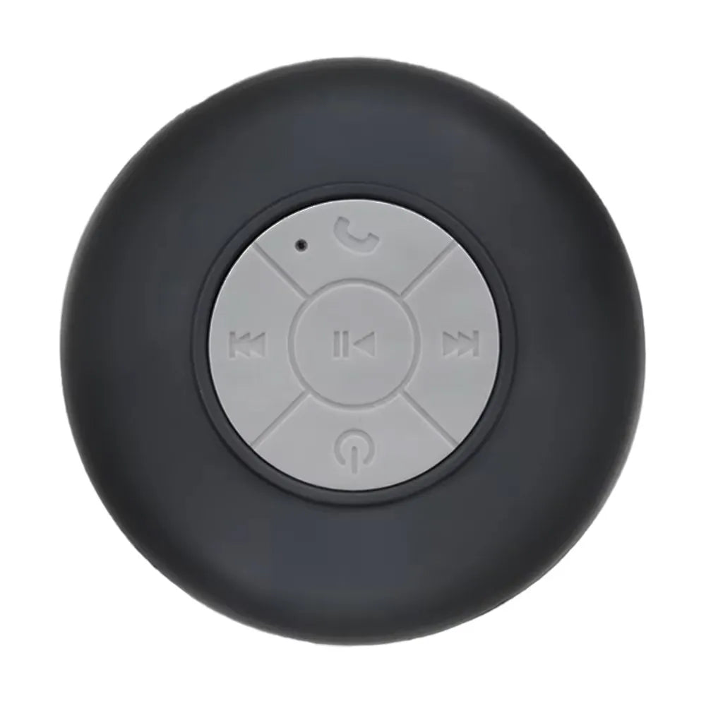 Chromacart Premium Waterproof Bluetooth Speaker with Colorful LED Lights, Strong Suction Cup & Phone Holder, Portable Mini Speaker for Outdoor/Show