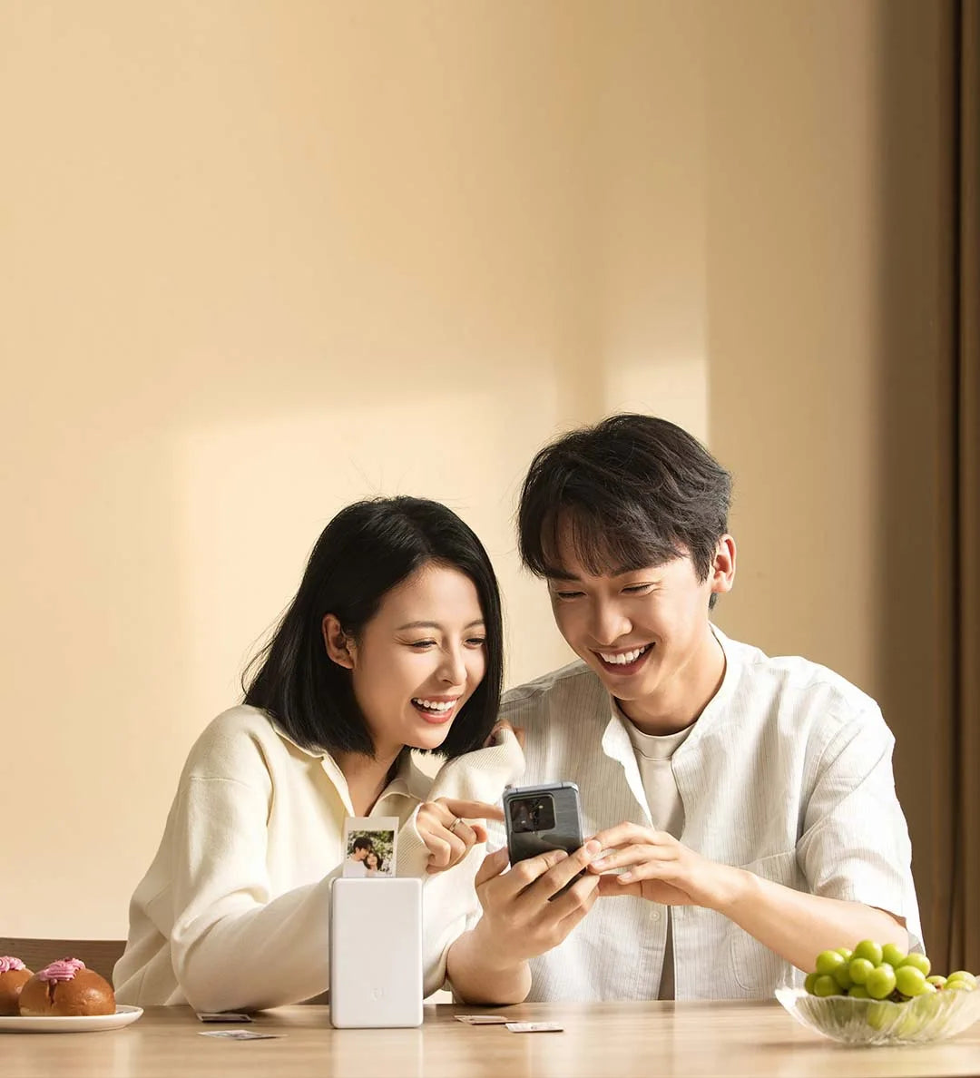 Xiaomi Portable Photo Printer pro - 313dpi Dye-Sublimation Instant Photo Printer Bluetooth Type-C Pocket-Sized