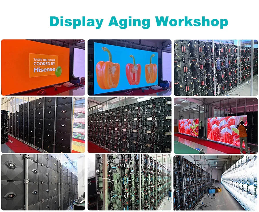 LED flexible transparent display screen P5 P6 P8 P10 size 1000 * 240mm 3840HZ refresh RGB indoor movable handheld display screen