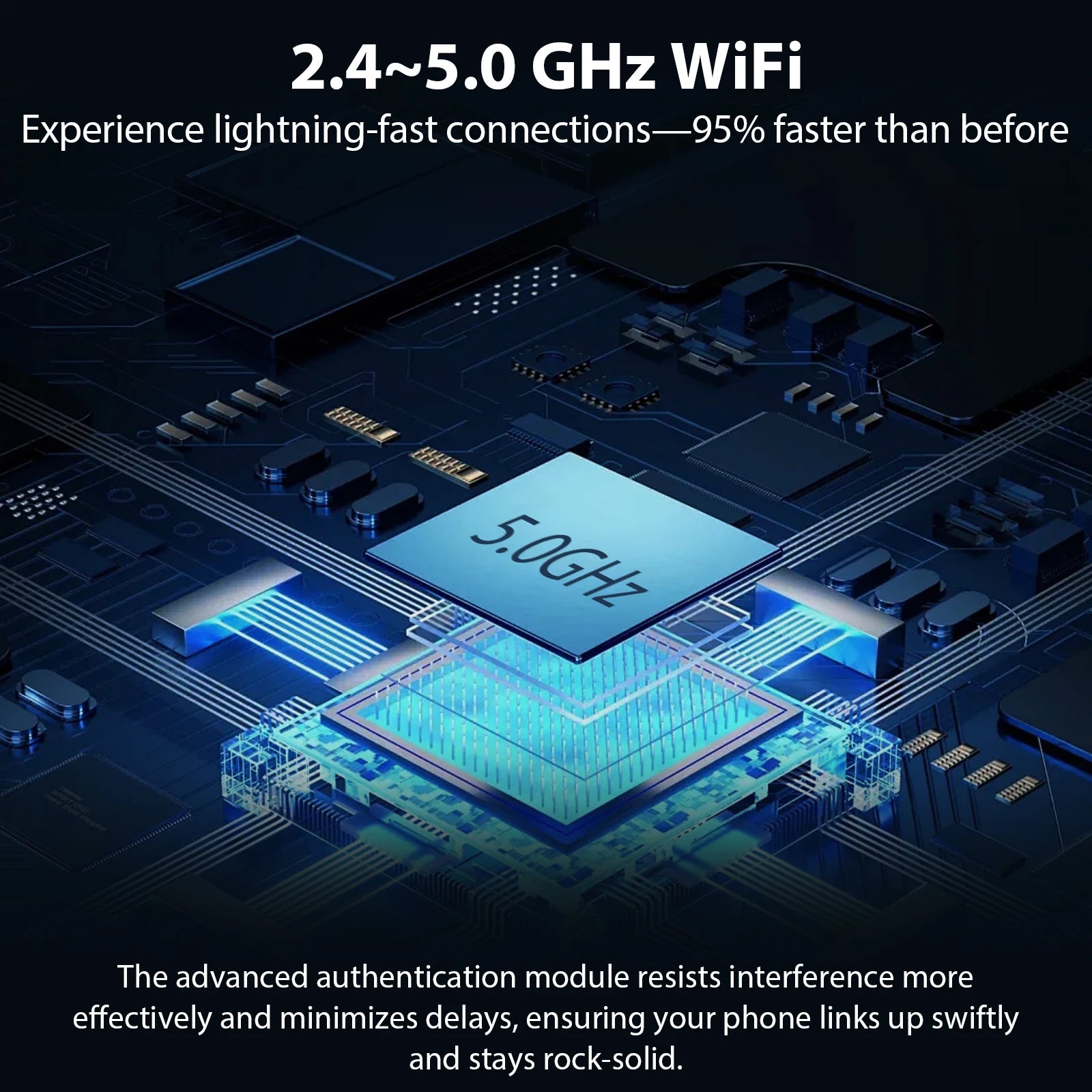 Chromacart 2026 Pionray 2 in 1 Wireless CarPlay Adapter&Android Auto Wireless Adapter, 5Ghz WiFi Type-C/USB Plug Play CarPlay Wireless™