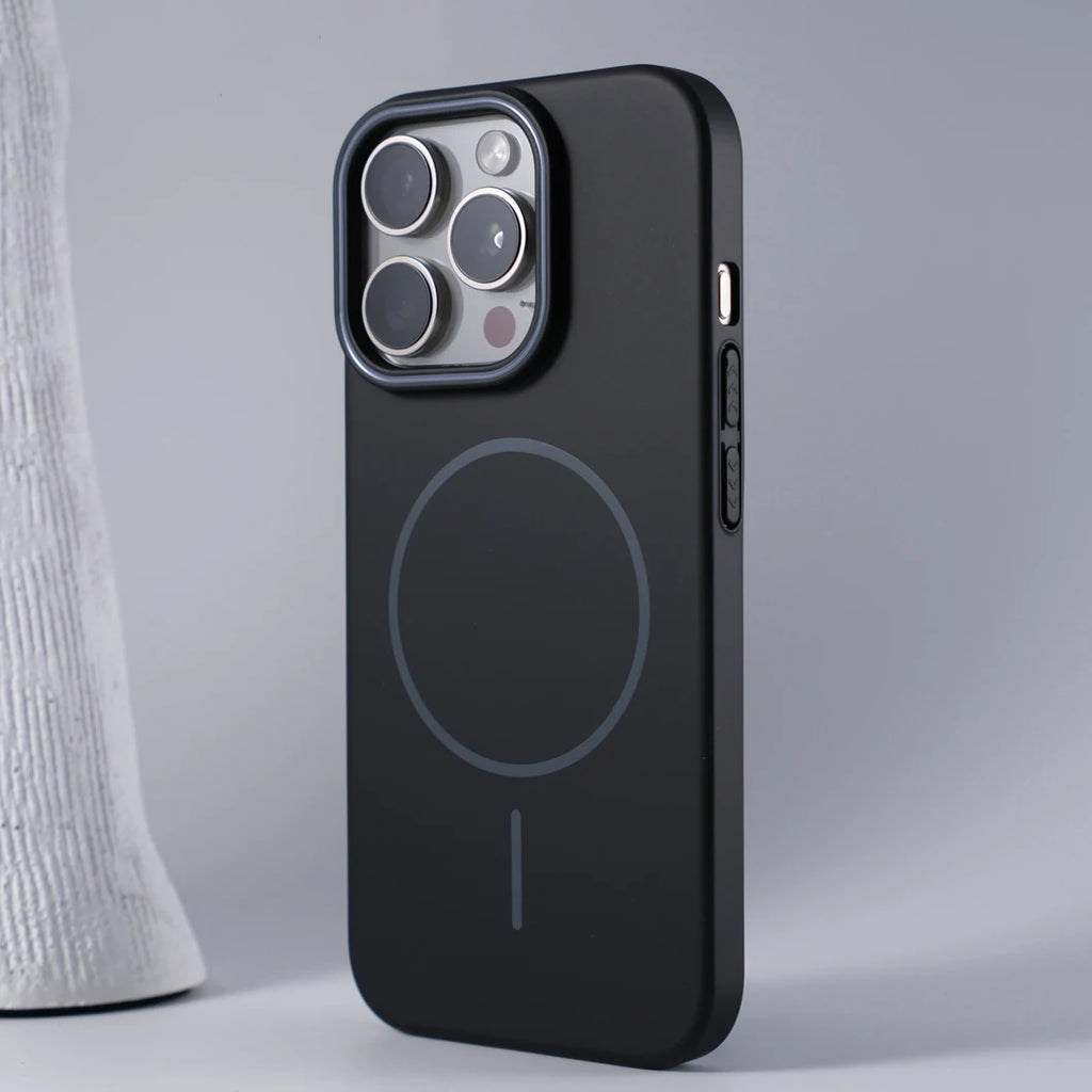 Chromacart Luxury Original Hard PC Magsafe Case for iPhone 17 Air 16 15 14 Plus 13 12 Mini 11 Pro Max Shockproof Matte Thin Magnetic Cover™