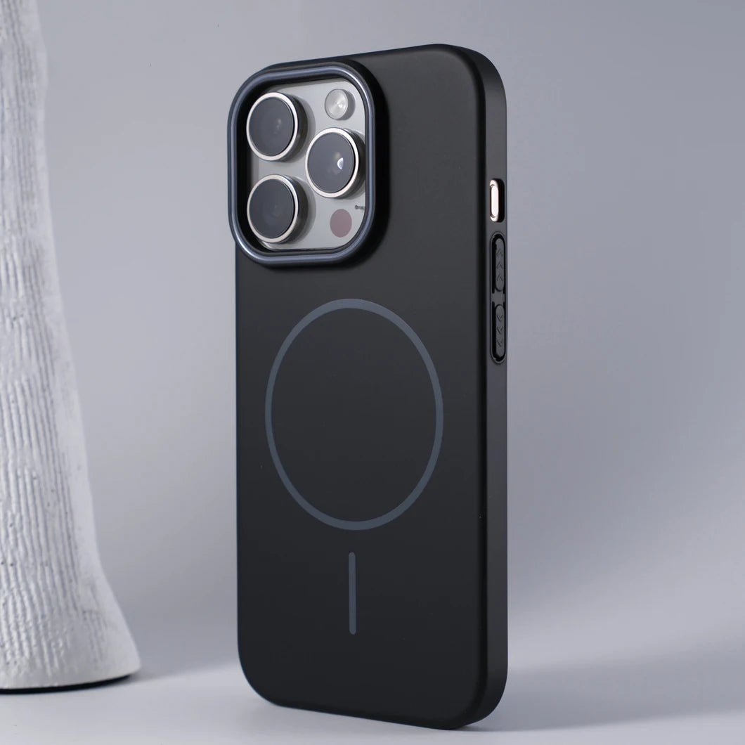 Chromacart Luxury Original Hard PC Magsafe Case for iPhone 17 Air 16 15 14 Plus 13 12 Mini 11 Pro Max Shockproof Matte Thin Magnetic Cover™