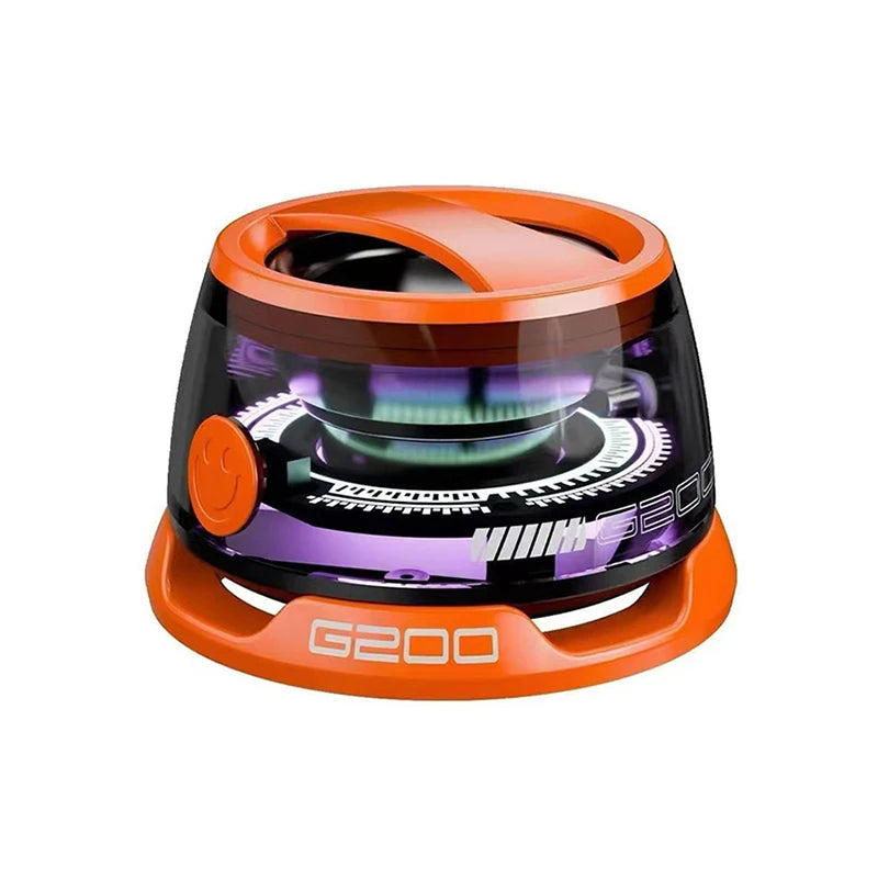 Chromacart Premium Xiaomi Portable Bluetooth Speaker G200 RGB Lighting Magnetic Speaker BT5.3 Mini Sound Box 7 Hours Playback Phone Holder