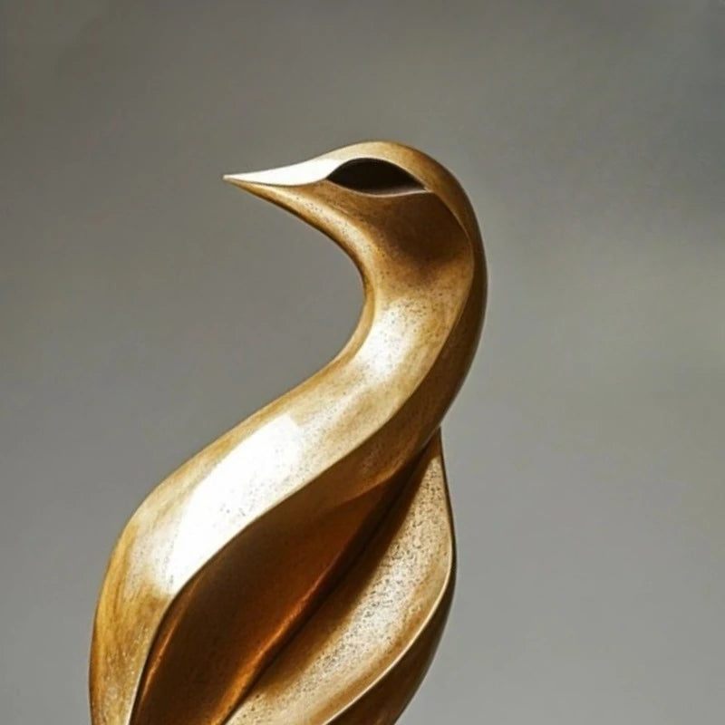 Modern Sculptures Creative Resin Figurines Abstract Art Miniature Ornaments for Offices Table Decorations and Accessories room