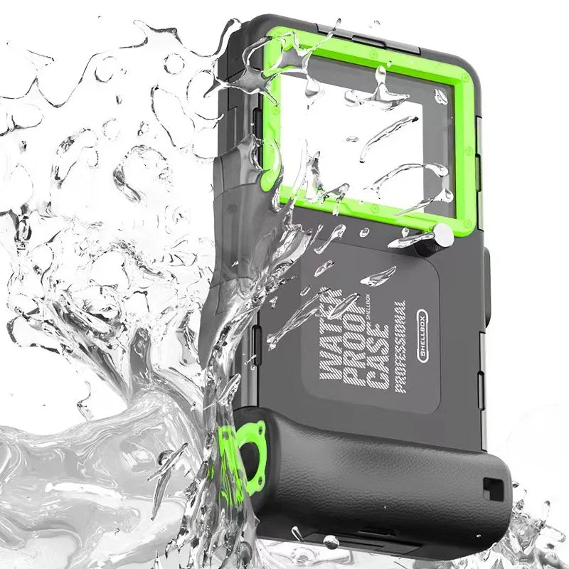Chromacart Waterproof Phone Case Holsters & 15m Diving 50ft Swimming Premium Protective Housing & Lanyard For iPhone Samsung 6.8" Phone™