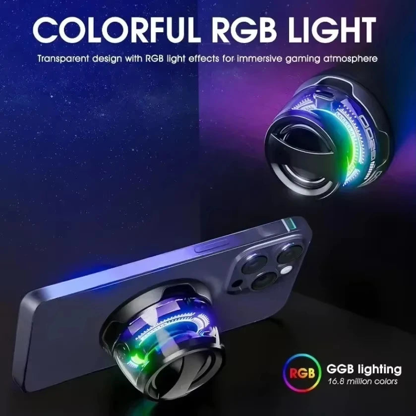 Chromacart Premium Xiaomi Portable Bluetooth Speaker G200 RGB Lighting Magnetic Speaker BT5.3 Mini Sound Box 7 Hours Playback Phone Holder