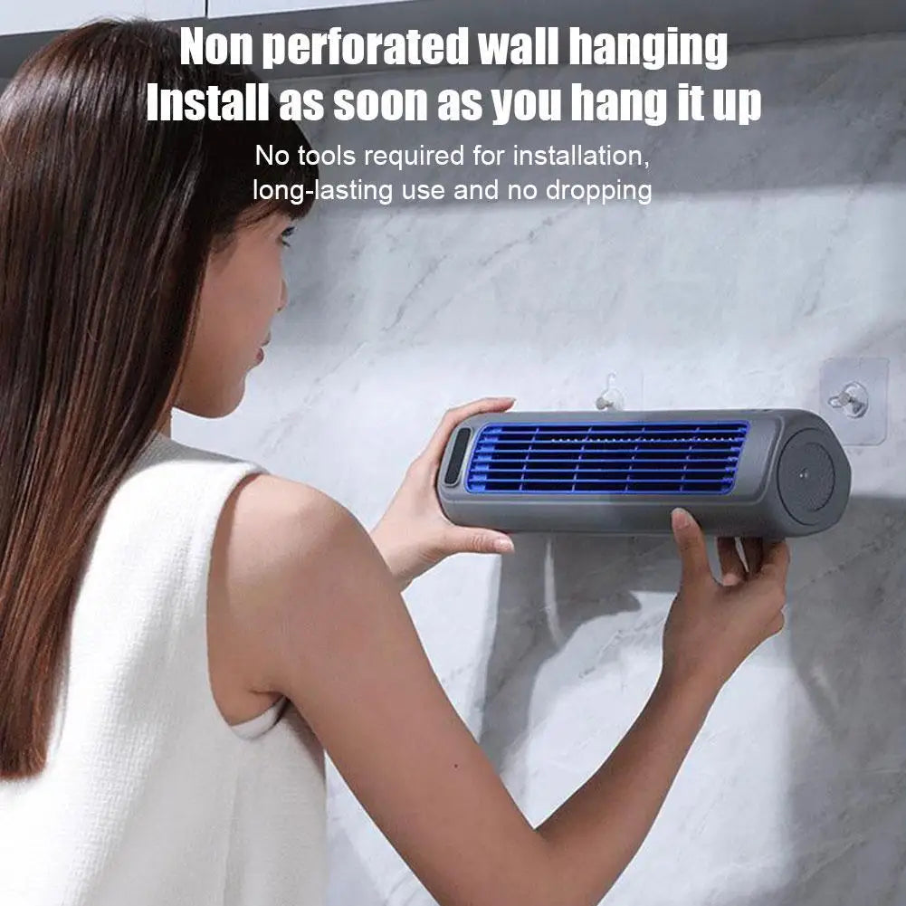 Three-speed Summer Kitchen Fan Wall Portable Conditioner Cooling Air Fan Ultra Conditioning Air Mounted Refrigeration Quiet