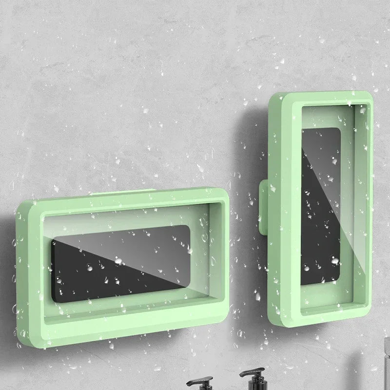 Chromacart 360 Rotation Waterproof and Anti-fog Mobile Phone Case for Bathroom Shower Phone Holder Waterproof Can Be Touched Shower Phone™