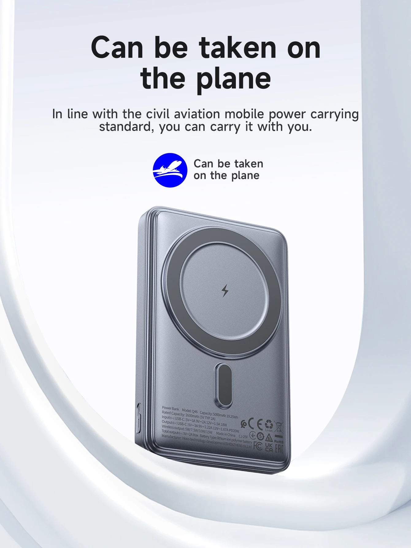 Chromacart MagSnap 20W Magnetic Power Bank (5000mAh) with Kickstand