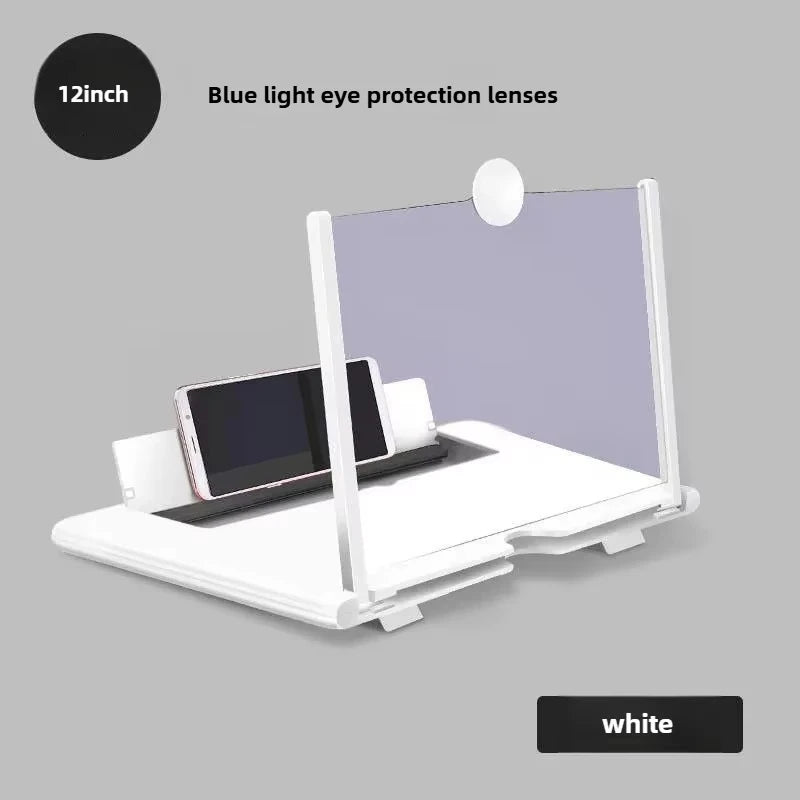 Chromacart Premium 10/12In Mobile Phone Magnifier Ultra HD Screen Magnifier for Easy TV Viewing Orientation Full Screen Mobile Phone Magnification