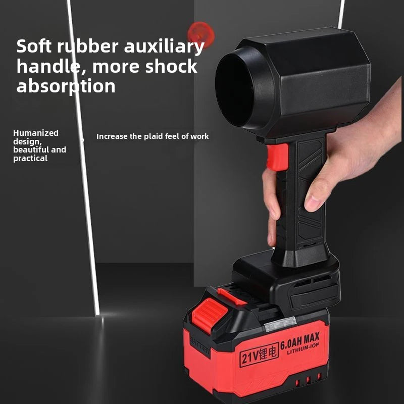 Turbo Jet Fan – 64mm Brushless Motor, 1800g Powerful Air Blower for Car Drying, Leaf & Snow Removal Fits Makita 18V/21V Battery