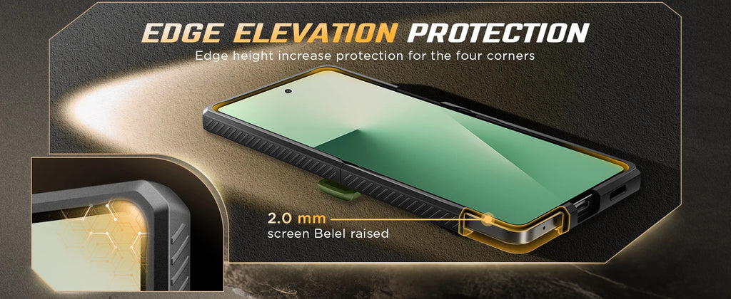 Chromacart For Galaxy Z Flip 7 Case with Kickstand & 360° Rotatable Belt-Clip Built-in Privacy Screen Protector Hinge Protection Phone Case™