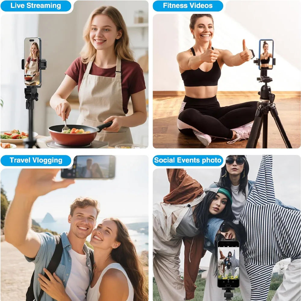 Chromacart VlogView Magnetic Selfie Monitor with Remote & Power Bank