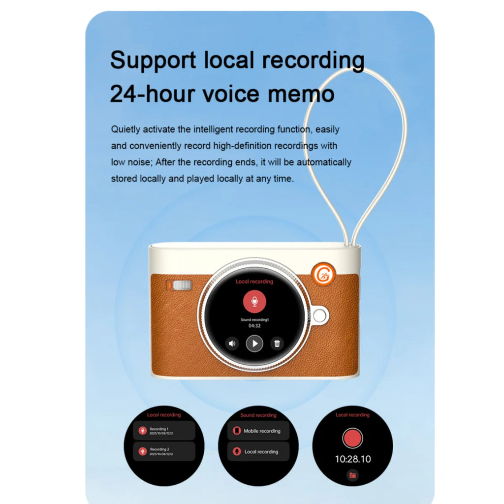 Chromacart FusionWatch 3-in-1 Smartwatch Power Bank & Bluetooth Speaker (10,000mAh)