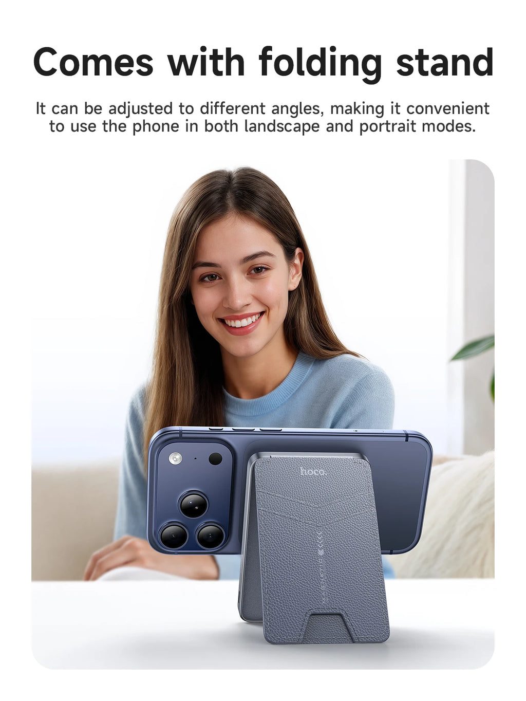 Chromacart MagSnap 20W Magnetic Power Bank (5000mAh) with Kickstand