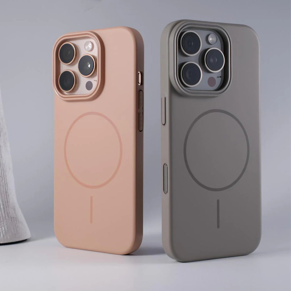 Chromacart Luxury Original Hard PC Magsafe Case for iPhone 17 Air 16 15 14 Plus 13 12 Mini 11 Pro Max Shockproof Matte Thin Magnetic Cover™