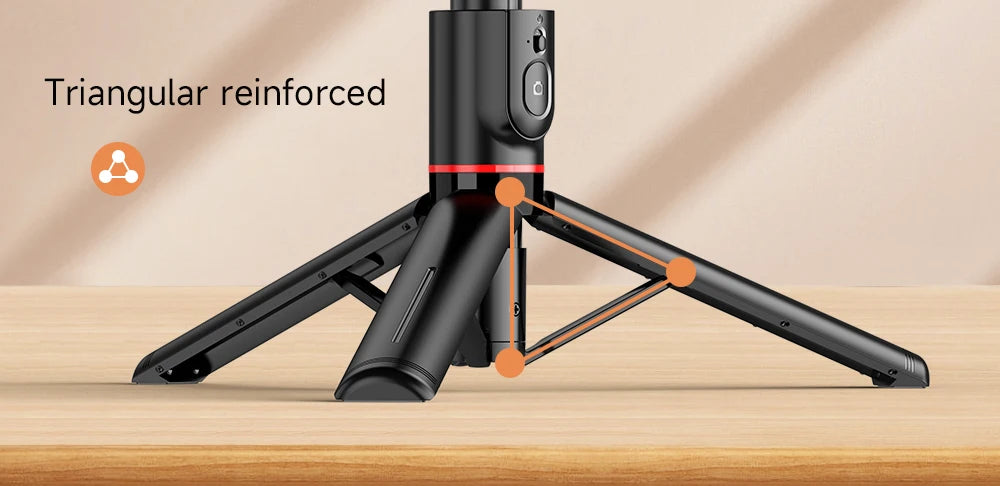 Chromacart KEELEAD Magnetic Selfie Stick with Bluetooth Remote Magsafe Cellphone Tripod Stand for iPhone 14 13 12 Pro Max Vertical Shooting™