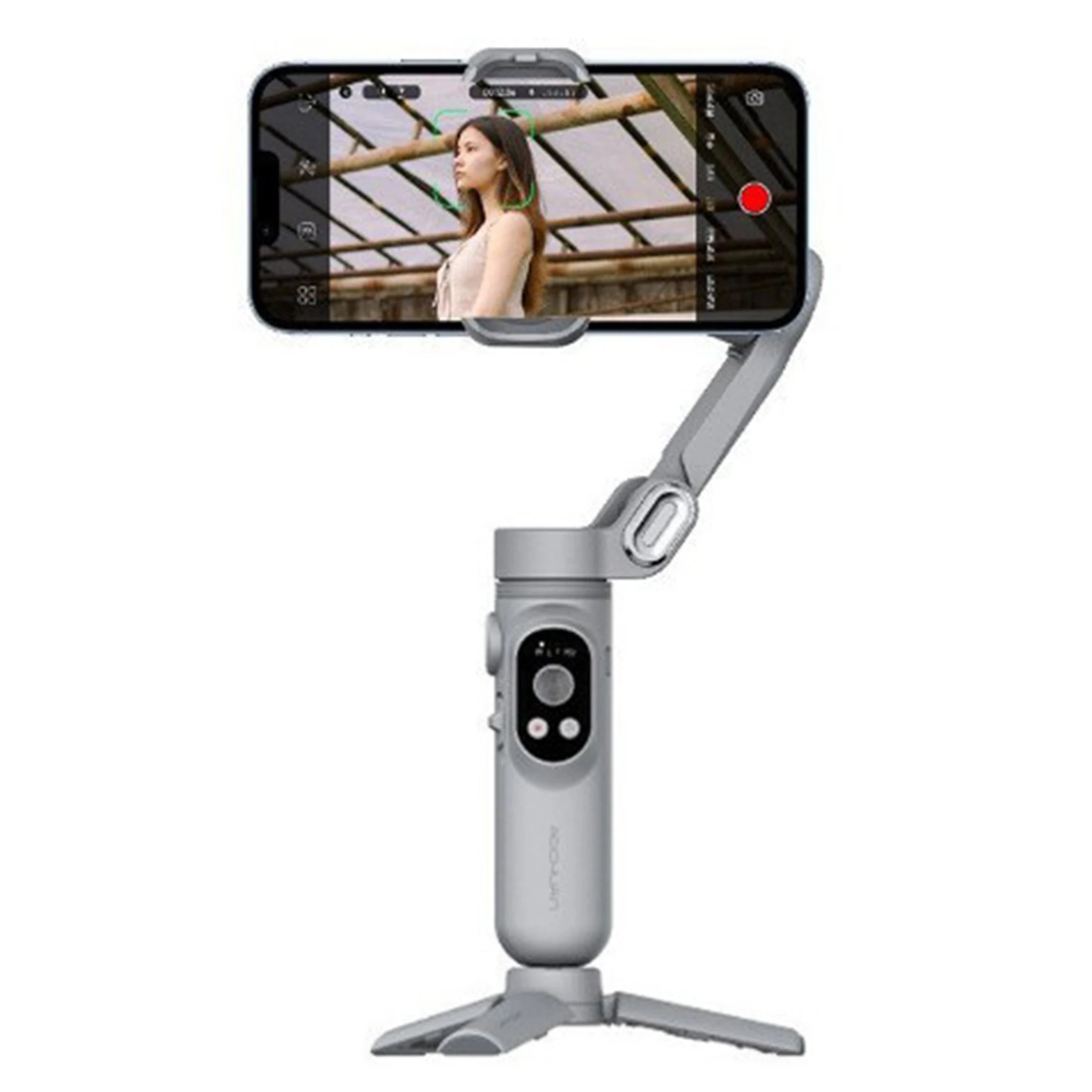 Chromacart Premium AOCHUAN Smart XPro 3 Axis Smartphone Gimbal Stabilizer For iphone And android Phone Stable shooting with RGB video fill light