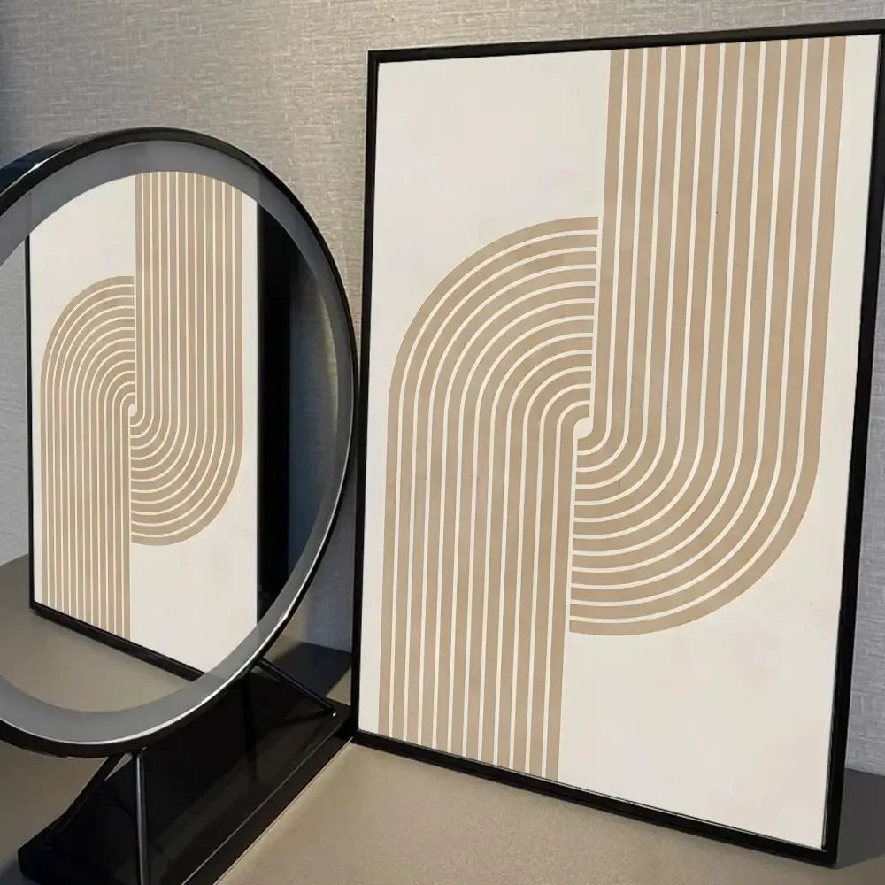 Minimalist Abstract Line Minimalist Wall Art Print Canvas Painting Posters for Living Room Modern Home Decor