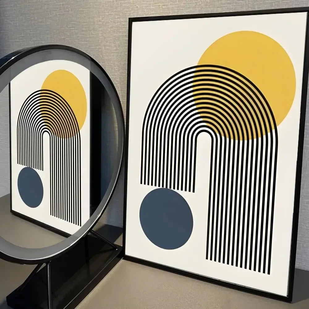 Minimalist Abstract Line Minimalist Wall Art Print Canvas Painting Posters for Living Room Modern Home Decor