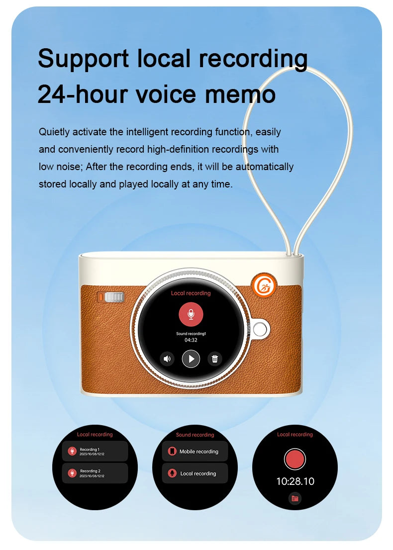 Chromacart FusionWatch 3-in-1 Smartwatch Power Bank & Bluetooth Speaker (10,000mAh)