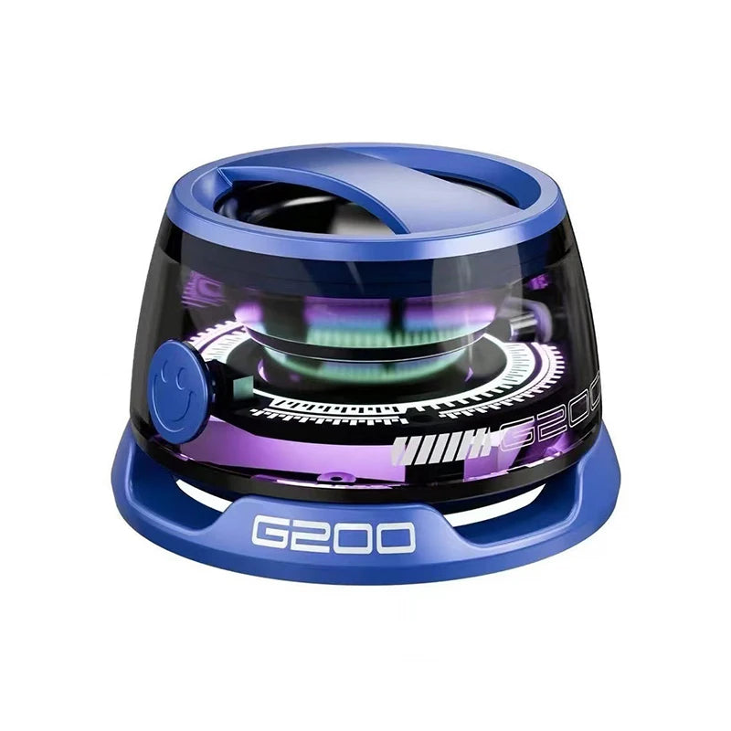 Chromacart Premium Xiaomi Portable Bluetooth Speaker G200 RGB Lighting Magnetic Speaker BT5.3 Mini Sound Box 7 Hours Playback Phone Holder