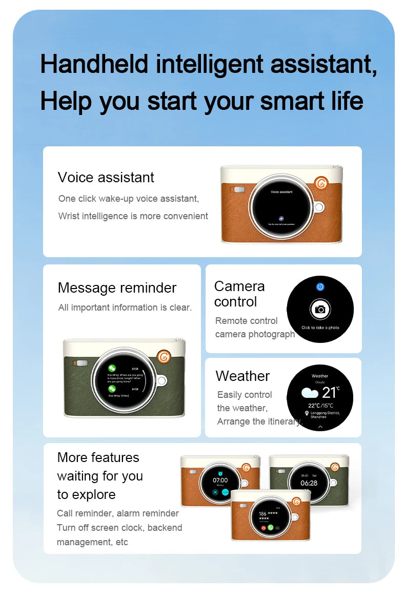 Chromacart FusionWatch 3-in-1 Smartwatch Power Bank & Bluetooth Speaker (10,000mAh)