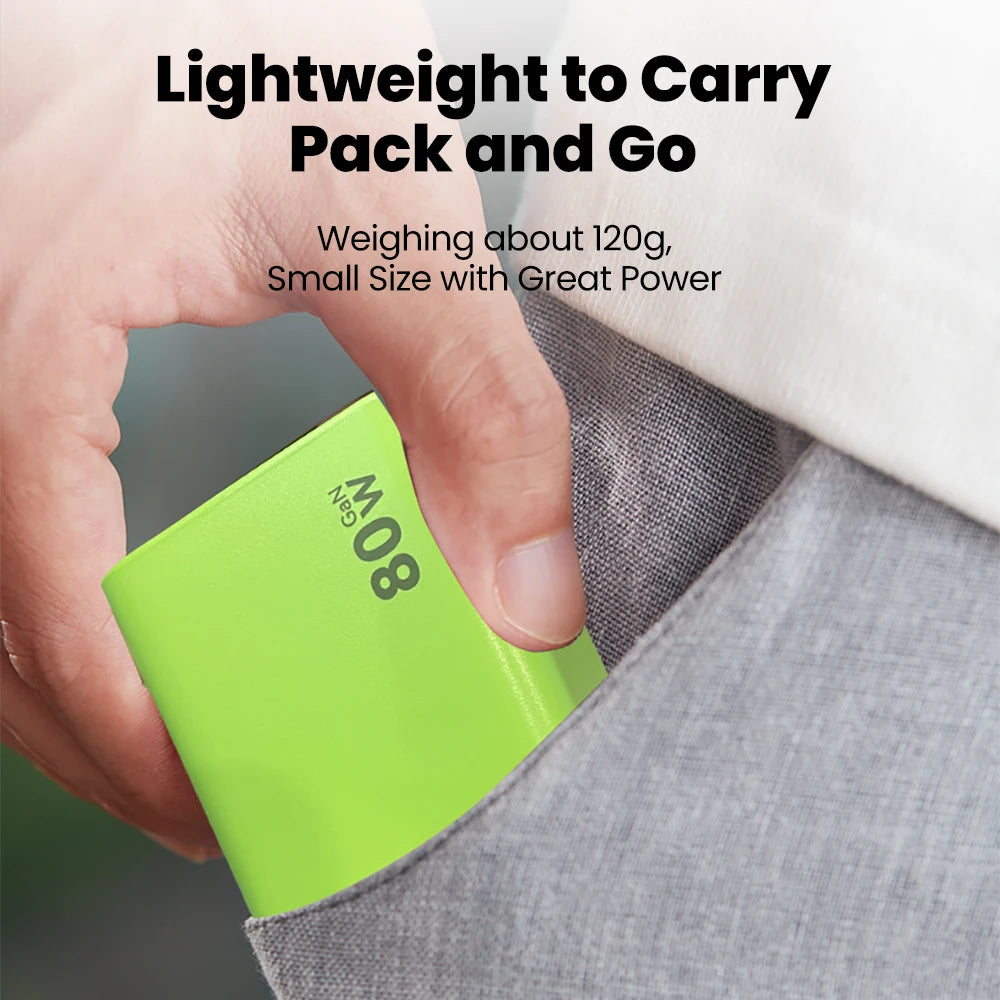 Chromacart Elough 80W Gallium Nitride Charger Scalable Data Cable for Iphone Huawei A+C Full Protocol Multi Port Charging Head™