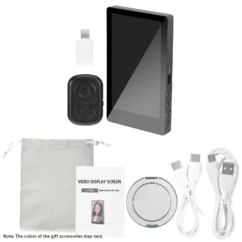 Chromacart VlogView Magnetic Selfie Monitor with Remote & Power Bank