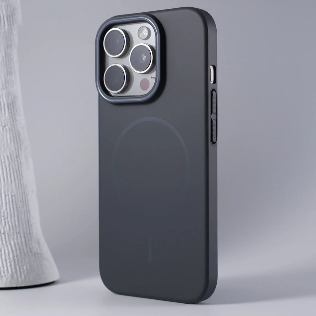 Chromacart Luxury Original Hard PC Magsafe Case for iPhone 17 Air 16 15 14 Plus 13 12 Mini 11 Pro Max Shockproof Matte Thin Magnetic Cover™