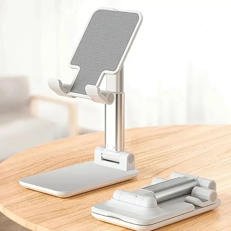 Chromacart Premium Desk Mobile Phone Holder Stand For IPhone IPad Xiaomi Adjustable Desktop Tablet Holder Universal Table Cell Phone Stand