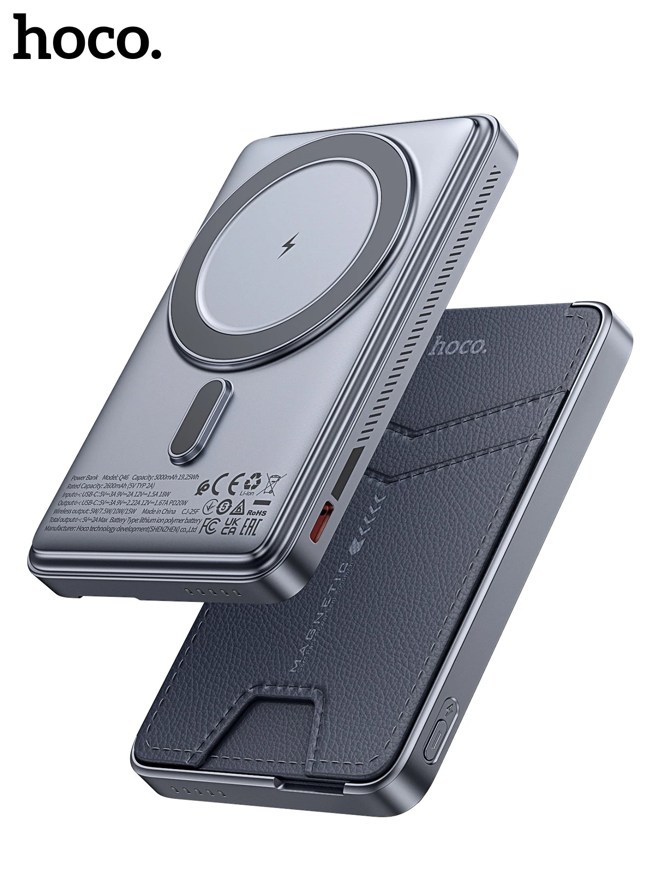 Chromacart MagSnap 20W Magnetic Power Bank (5000mAh) with Kickstand