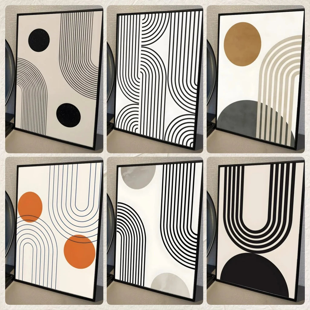 Minimalist Abstract Line Minimalist Wall Art Print Canvas Painting Posters for Living Room Modern Home Decor