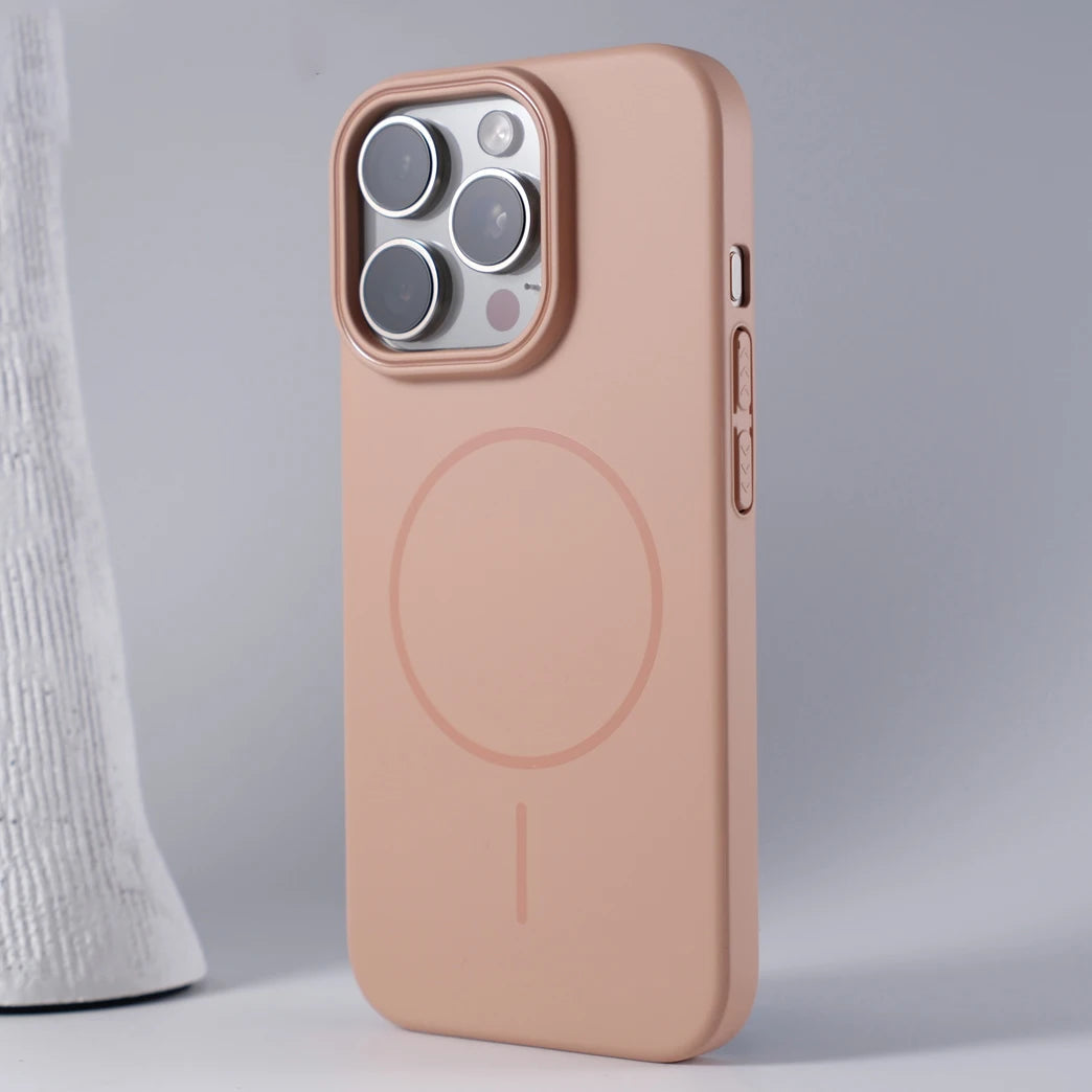 Chromacart Luxury Original Hard PC Magsafe Case for iPhone 17 Air 16 15 14 Plus 13 12 Mini 11 Pro Max Shockproof Matte Thin Magnetic Cover™