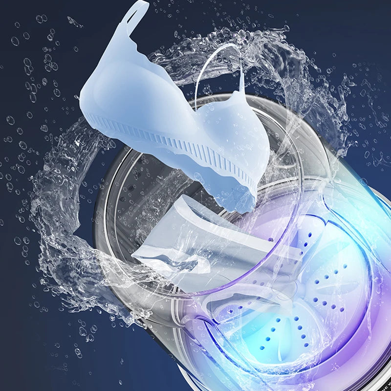 Mini Portable Wireless Washing Machine for Cup Underwear Socks Household Travel Underwear Special Charging Washing Machine