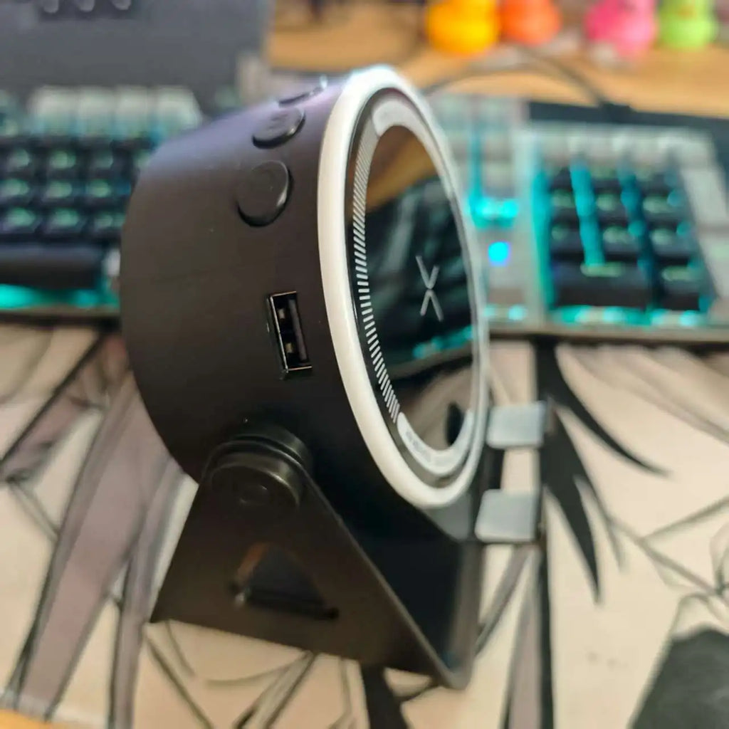 Chromacart Premium Wireless Charging Bluetooth Sensing Intelligent Stand Integrated Strong Support Desktop Speaker