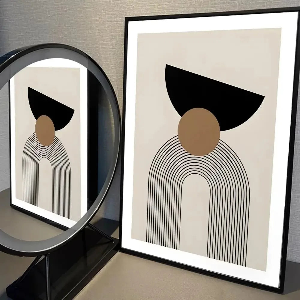 Minimalist Abstract Line Minimalist Wall Art Print Canvas Painting Posters for Living Room Modern Home Decor