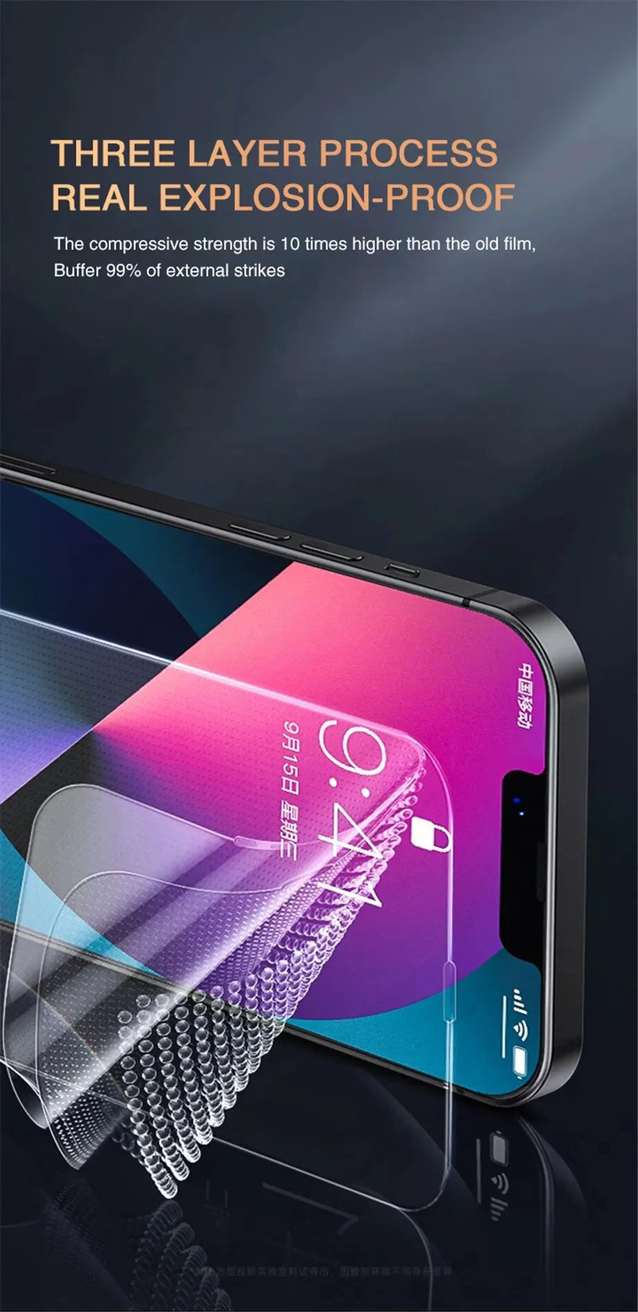 Chromacart 8K Anti-Spy Glass Film For iPhone 17 Air 16 15 14 13 12 11 PRO MAX Plus Privacy Screen Protectors For iPhone 17 Tempered Glass™